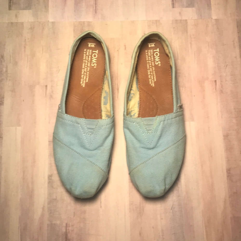 Light Blue TOMS